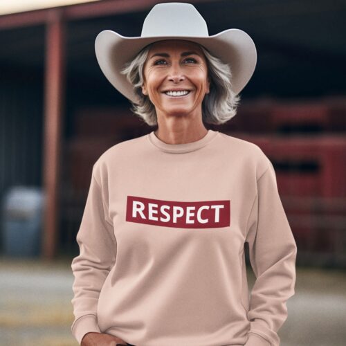 Sweatshirt Bio femme "Respect" – Image 2