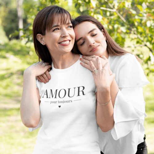 T-shirt Bio femme "Amour pour toujours"