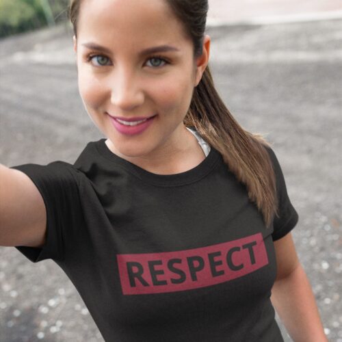 T-shirt Bio femme "Respect" – Image 2